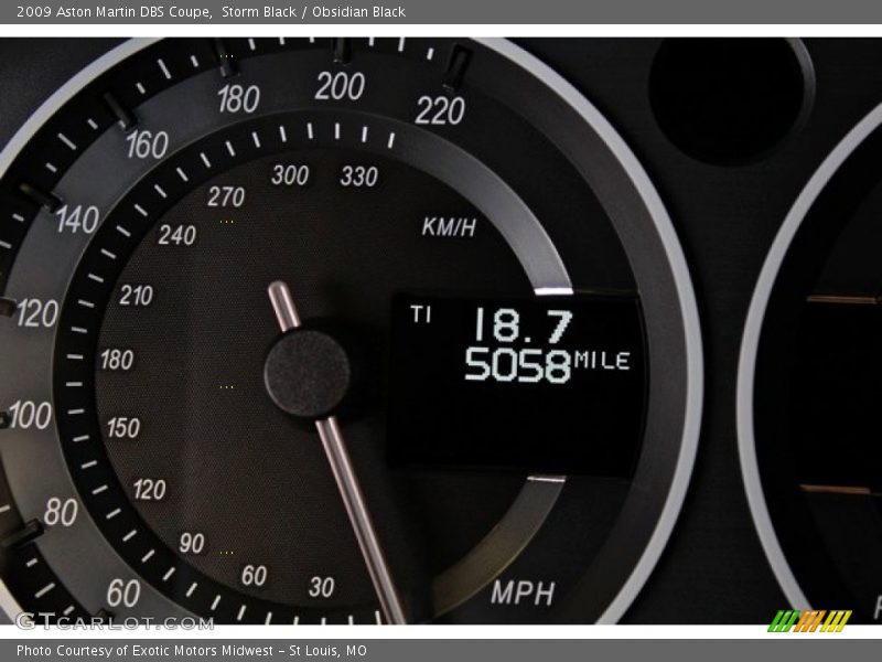  2009 DBS Coupe Coupe Gauges