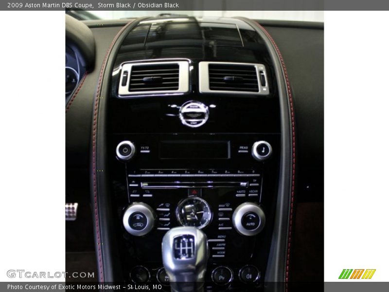 Controls of 2009 DBS Coupe