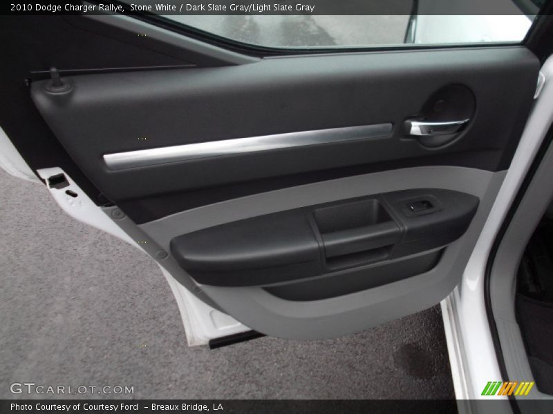 Stone White / Dark Slate Gray/Light Slate Gray 2010 Dodge Charger Rallye