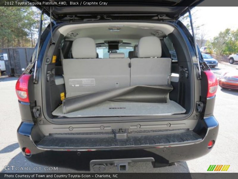 Black / Graphite Gray 2012 Toyota Sequoia Platinum 4WD