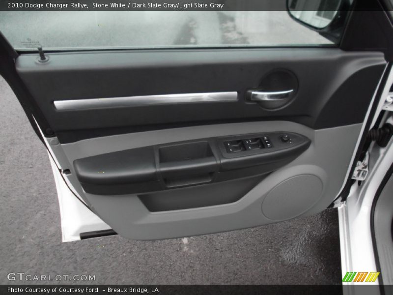 Stone White / Dark Slate Gray/Light Slate Gray 2010 Dodge Charger Rallye