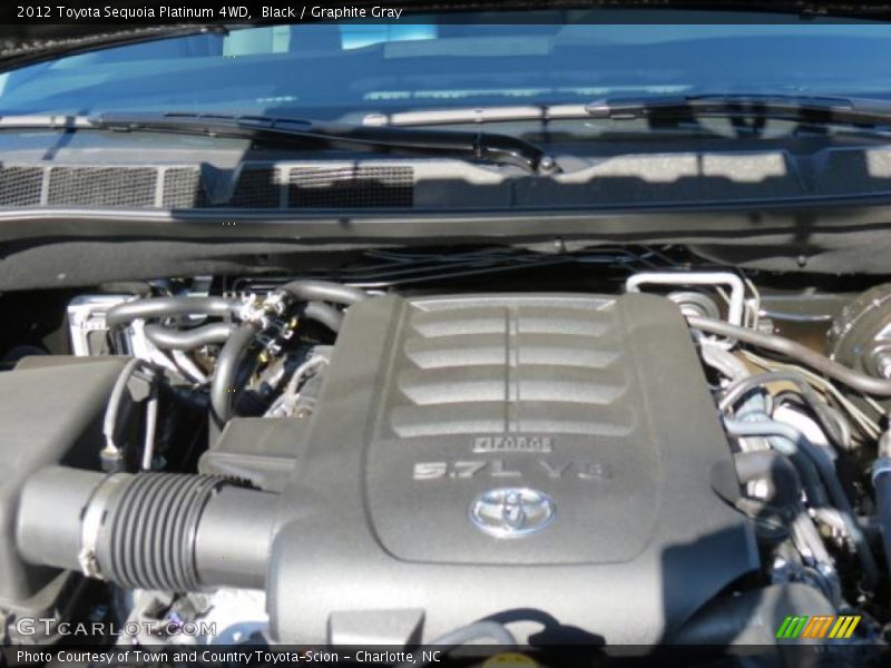  2012 Sequoia Platinum 4WD Engine - 5.7 Liter i-Force Flex-Fuel DOHC 32-Valve VVT-i V8