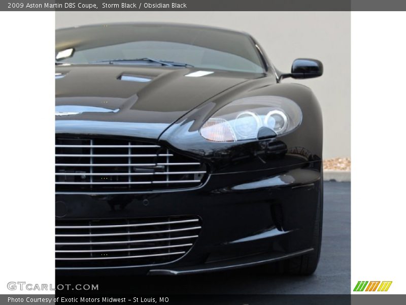 Storm Black / Obsidian Black 2009 Aston Martin DBS Coupe