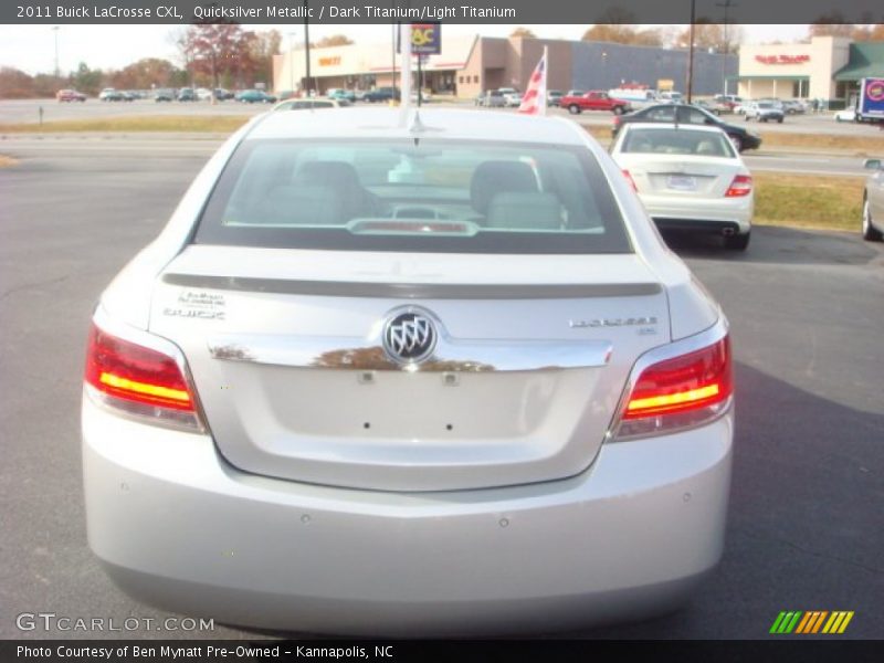Quicksilver Metallic / Dark Titanium/Light Titanium 2011 Buick LaCrosse CXL