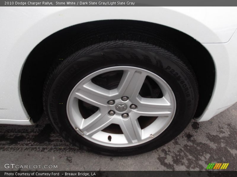Stone White / Dark Slate Gray/Light Slate Gray 2010 Dodge Charger Rallye