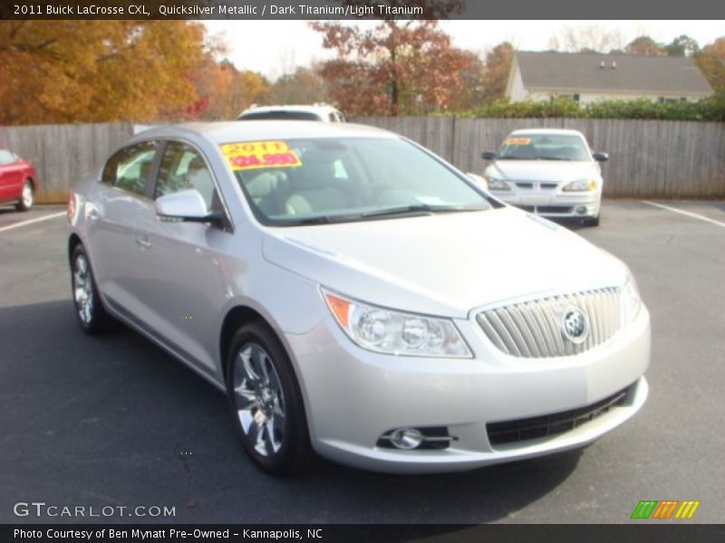 Quicksilver Metallic / Dark Titanium/Light Titanium 2011 Buick LaCrosse CXL