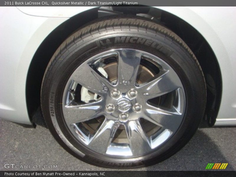 Quicksilver Metallic / Dark Titanium/Light Titanium 2011 Buick LaCrosse CXL