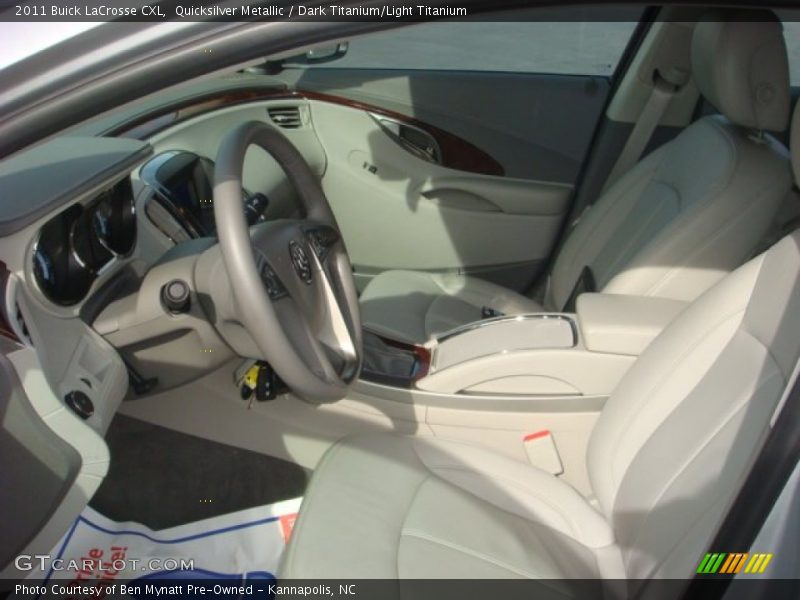 Quicksilver Metallic / Dark Titanium/Light Titanium 2011 Buick LaCrosse CXL
