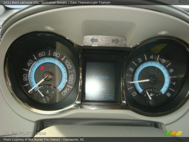 Quicksilver Metallic / Dark Titanium/Light Titanium 2011 Buick LaCrosse CXL