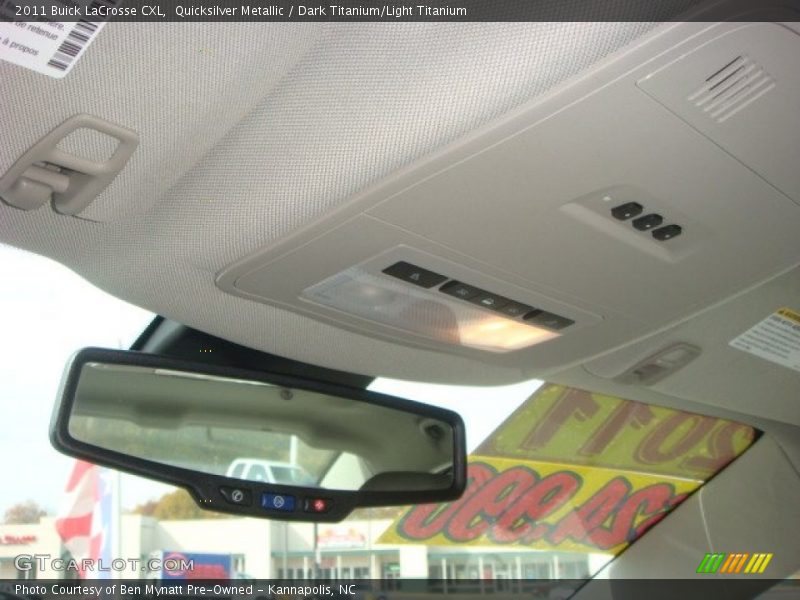 Quicksilver Metallic / Dark Titanium/Light Titanium 2011 Buick LaCrosse CXL
