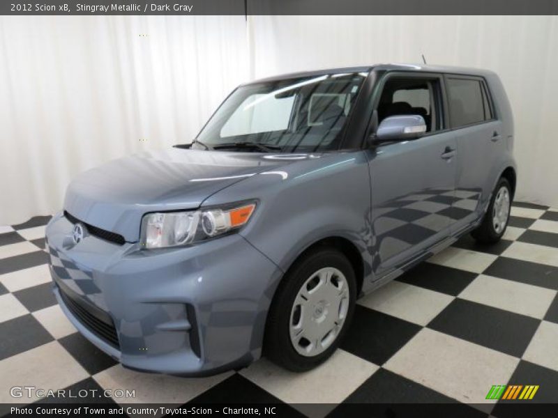 Stingray Metallic / Dark Gray 2012 Scion xB
