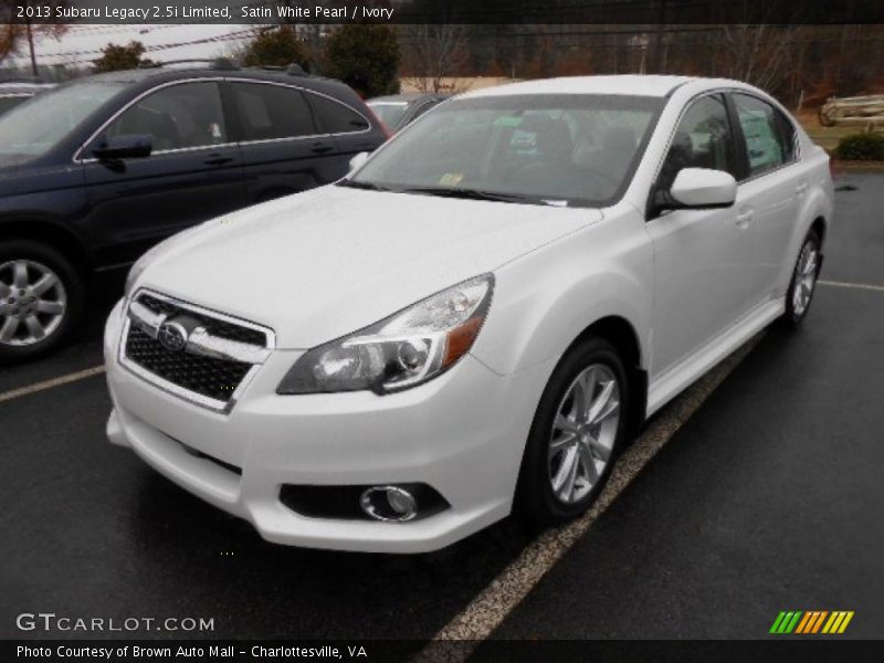 Front 3/4 View of 2013 Legacy 2.5i Limited