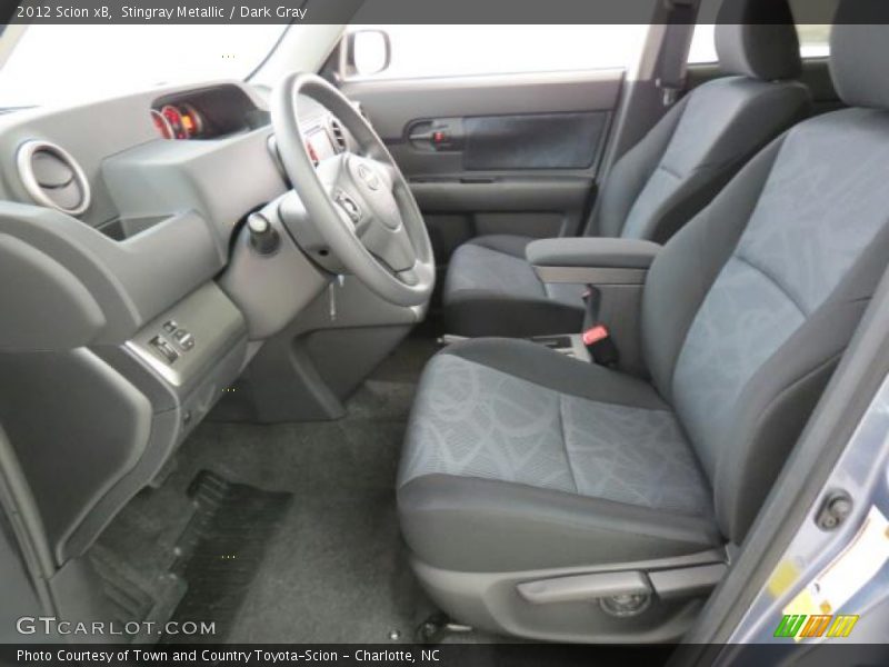 Stingray Metallic / Dark Gray 2012 Scion xB