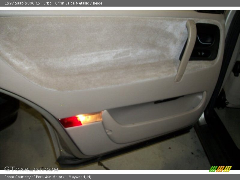 Citrin Beige Metallic / Beige 1997 Saab 9000 CS Turbo