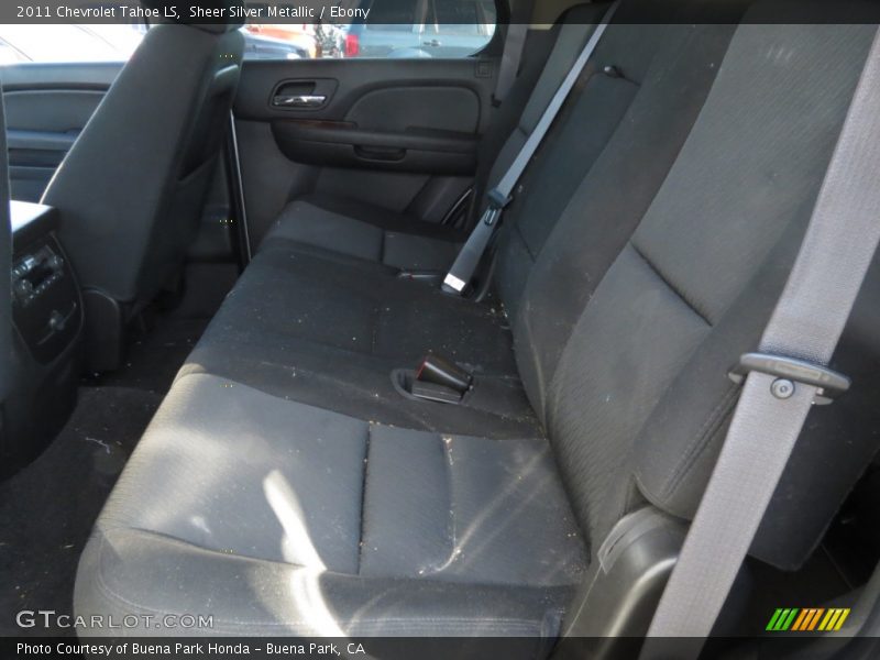 Sheer Silver Metallic / Ebony 2011 Chevrolet Tahoe LS