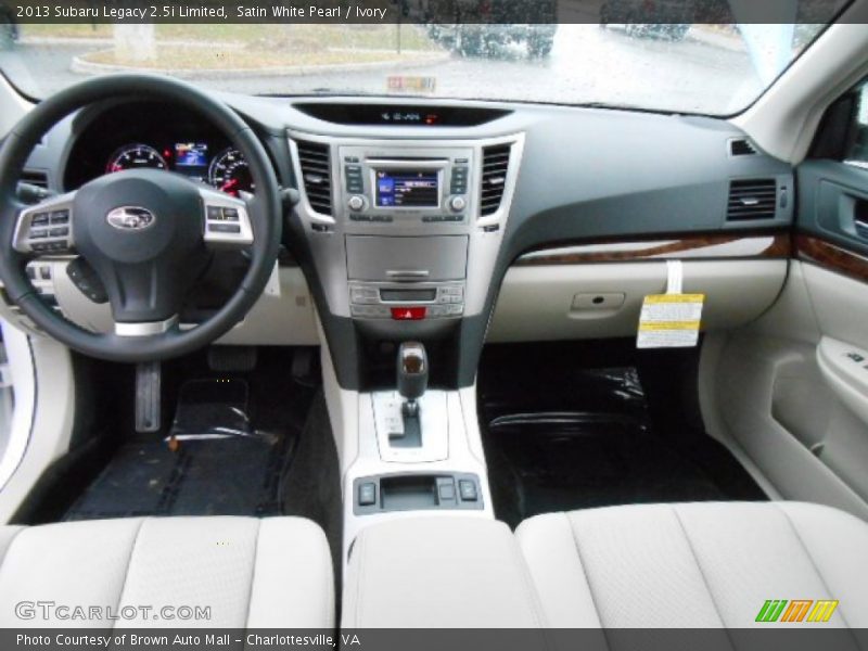 Dashboard of 2013 Legacy 2.5i Limited