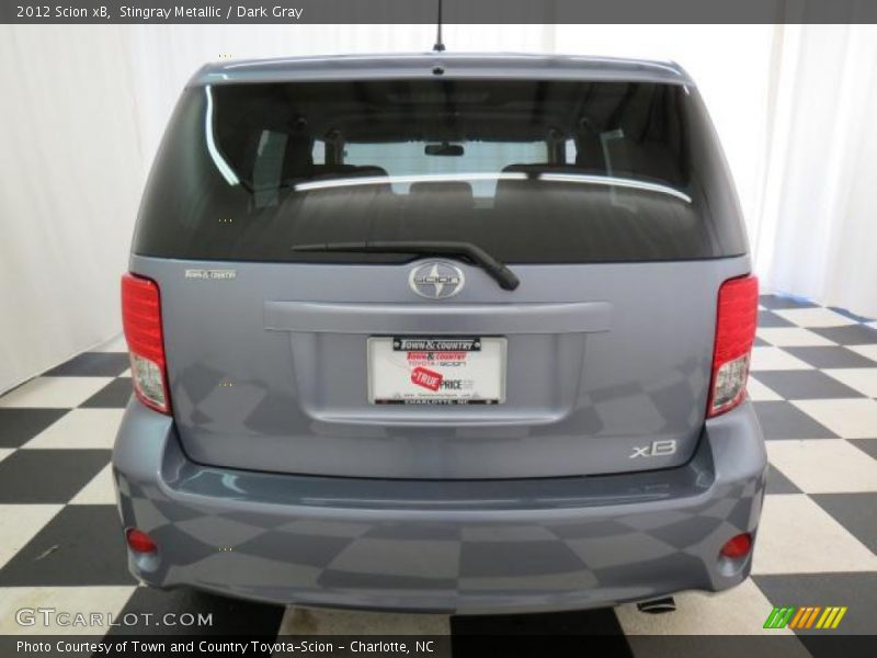 Stingray Metallic / Dark Gray 2012 Scion xB