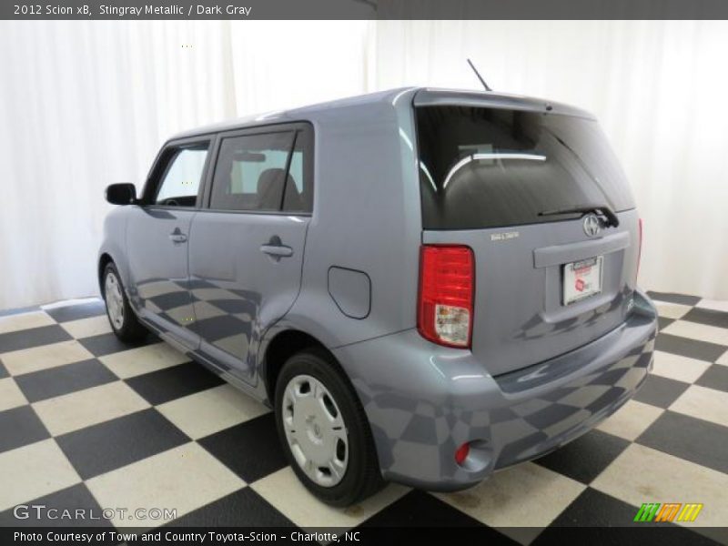 Stingray Metallic / Dark Gray 2012 Scion xB