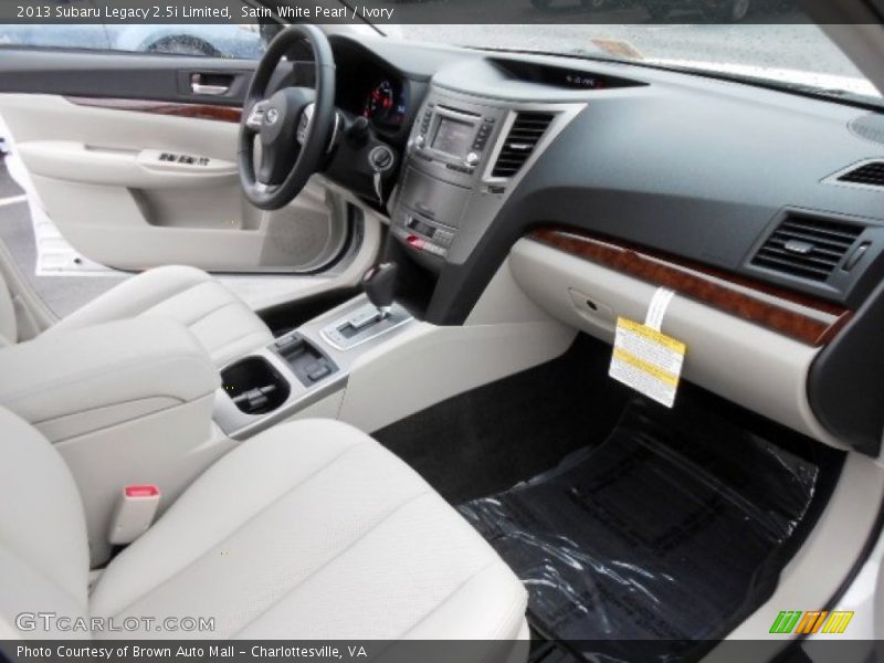  2013 Legacy 2.5i Limited Ivory Interior