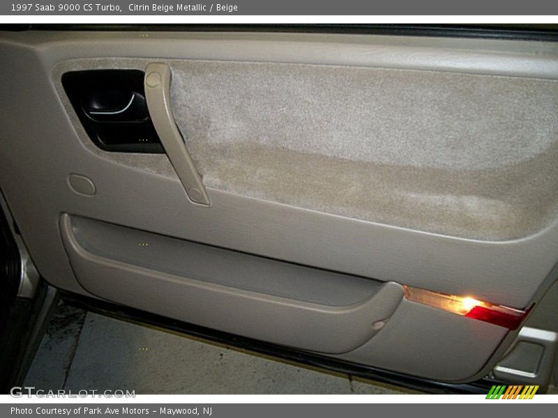 Citrin Beige Metallic / Beige 1997 Saab 9000 CS Turbo