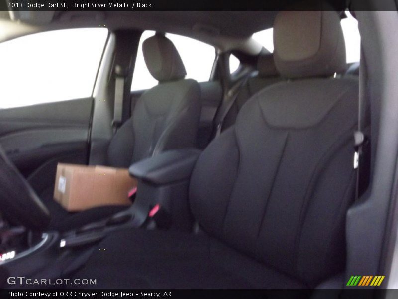 Bright Silver Metallic / Black 2013 Dodge Dart SE
