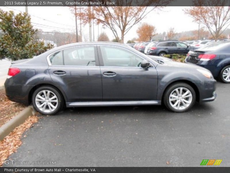 Graphite Gray Metallic / Black 2013 Subaru Legacy 2.5i Premium