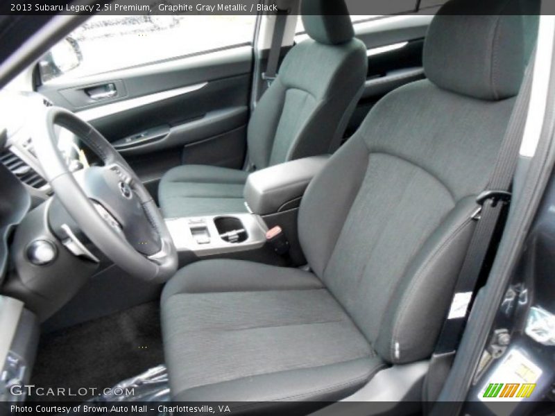 Graphite Gray Metallic / Black 2013 Subaru Legacy 2.5i Premium