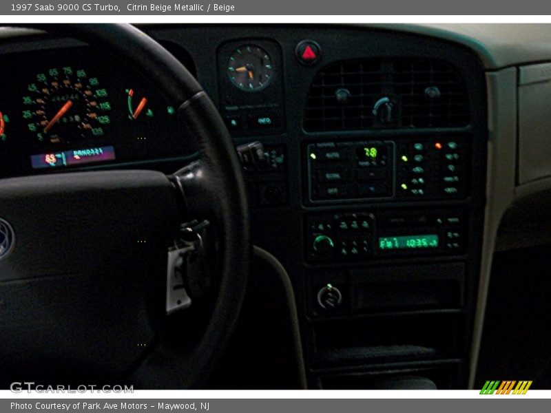 Citrin Beige Metallic / Beige 1997 Saab 9000 CS Turbo