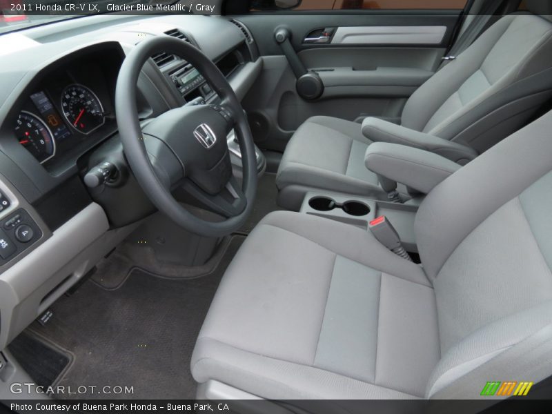  2011 CR-V LX Gray Interior