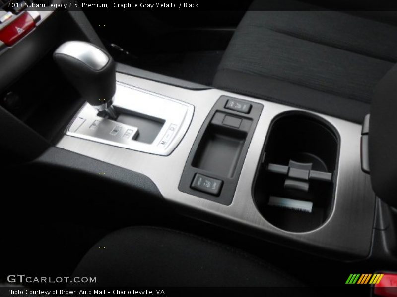 Graphite Gray Metallic / Black 2013 Subaru Legacy 2.5i Premium