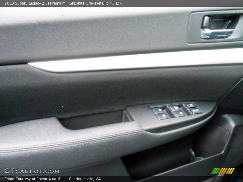Graphite Gray Metallic / Black 2013 Subaru Legacy 2.5i Premium