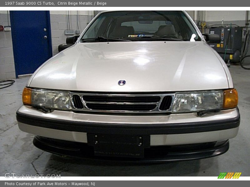 Citrin Beige Metallic / Beige 1997 Saab 9000 CS Turbo
