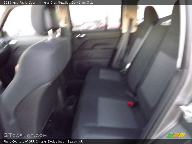Mineral Gray Metallic / Dark Slate Gray 2013 Jeep Patriot Sport