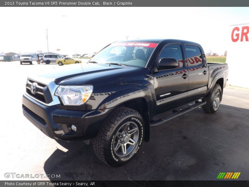 Black / Graphite 2013 Toyota Tacoma V6 SR5 Prerunner Double Cab