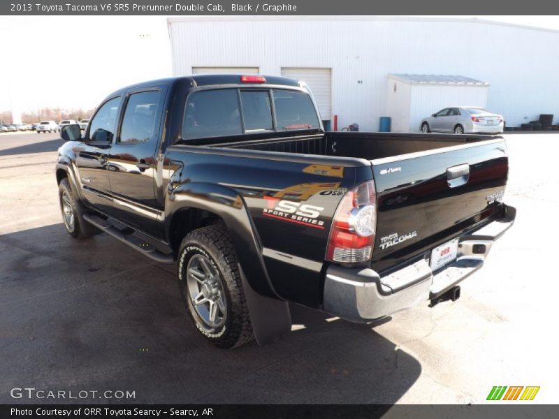 Black / Graphite 2013 Toyota Tacoma V6 SR5 Prerunner Double Cab