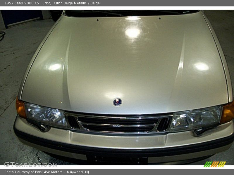 Citrin Beige Metallic / Beige 1997 Saab 9000 CS Turbo