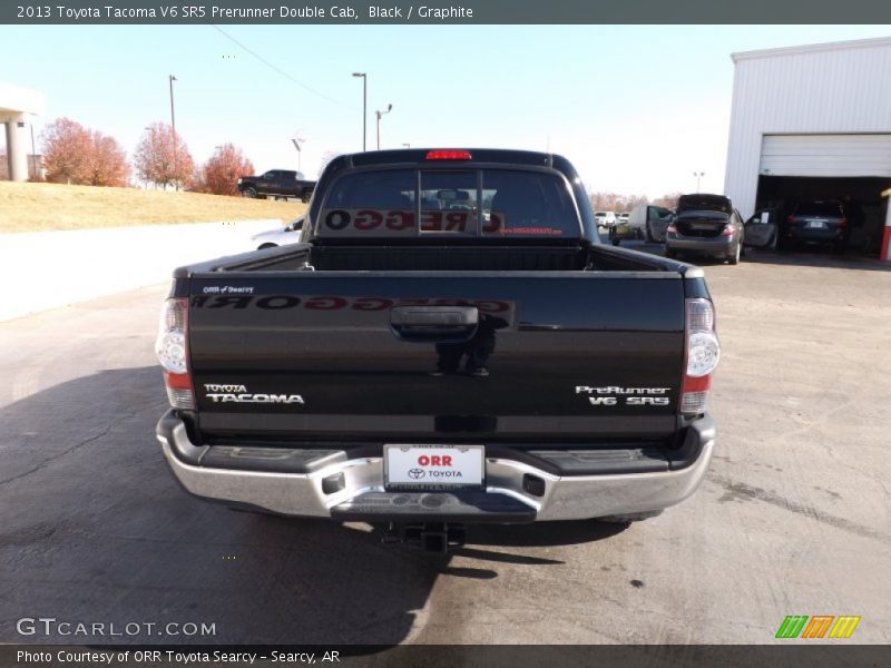 Black / Graphite 2013 Toyota Tacoma V6 SR5 Prerunner Double Cab