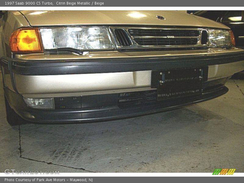 Citrin Beige Metallic / Beige 1997 Saab 9000 CS Turbo