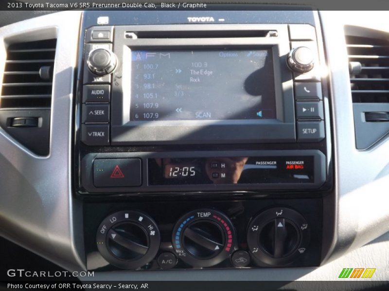Black / Graphite 2013 Toyota Tacoma V6 SR5 Prerunner Double Cab