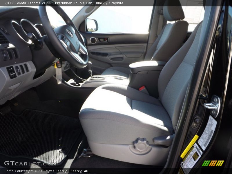 Black / Graphite 2013 Toyota Tacoma V6 SR5 Prerunner Double Cab