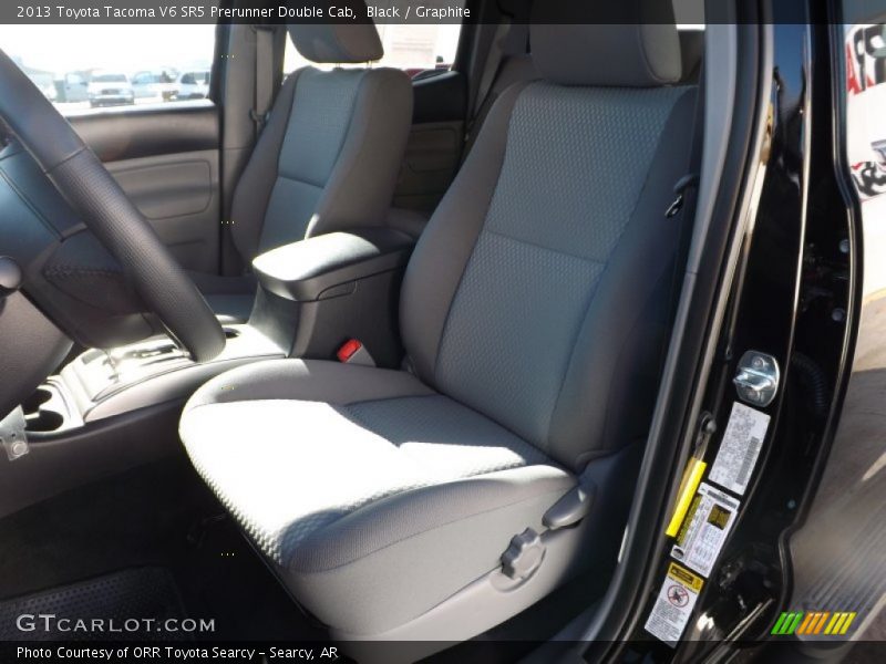 Black / Graphite 2013 Toyota Tacoma V6 SR5 Prerunner Double Cab