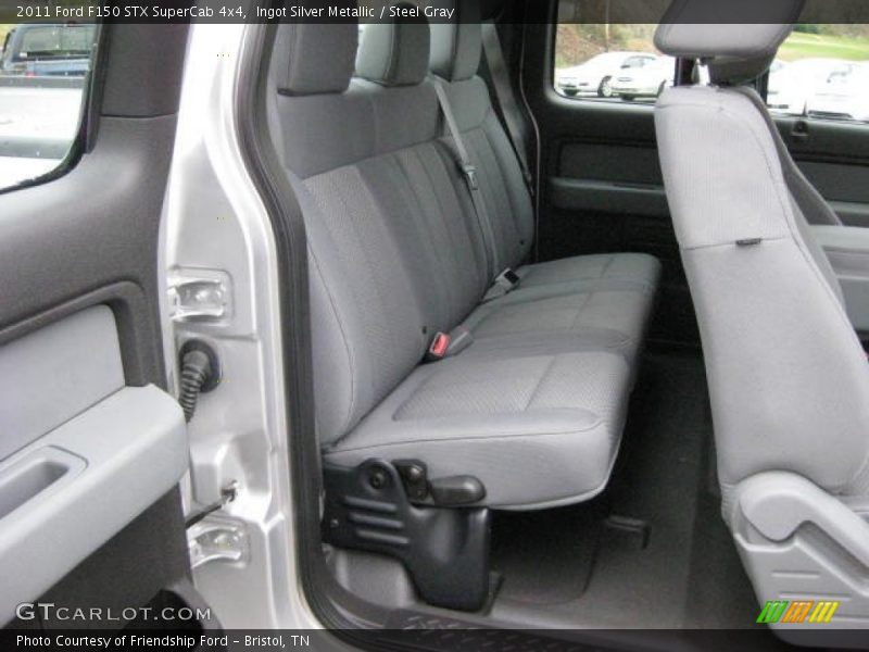 Ingot Silver Metallic / Steel Gray 2011 Ford F150 STX SuperCab 4x4