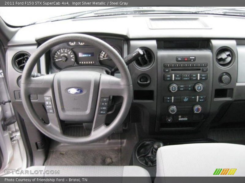 Dashboard of 2011 F150 STX SuperCab 4x4