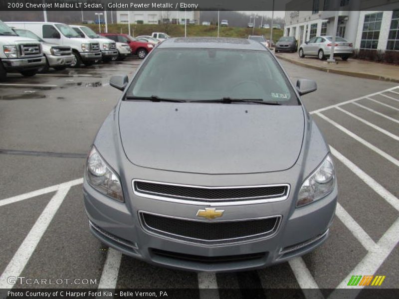 Golden Pewter Metallic / Ebony 2009 Chevrolet Malibu LT Sedan