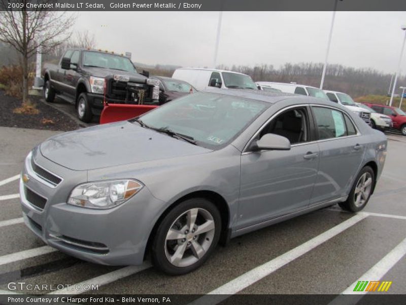 Golden Pewter Metallic / Ebony 2009 Chevrolet Malibu LT Sedan