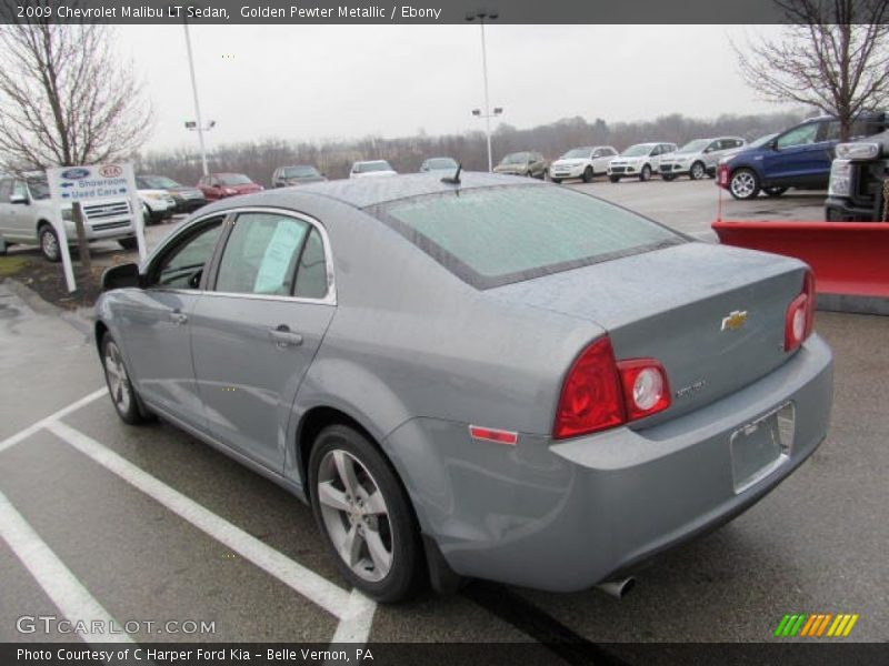 Golden Pewter Metallic / Ebony 2009 Chevrolet Malibu LT Sedan