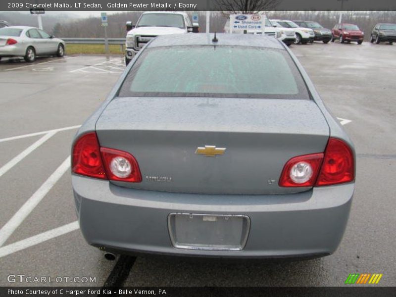 Golden Pewter Metallic / Ebony 2009 Chevrolet Malibu LT Sedan