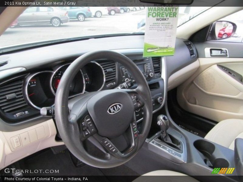 Satin Metal / Gray 2011 Kia Optima LX