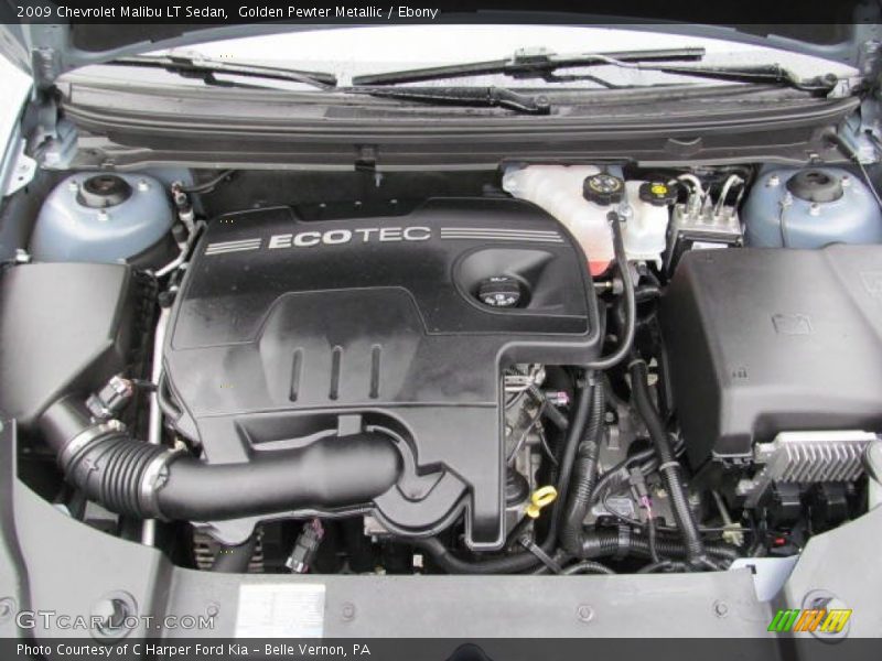 Golden Pewter Metallic / Ebony 2009 Chevrolet Malibu LT Sedan