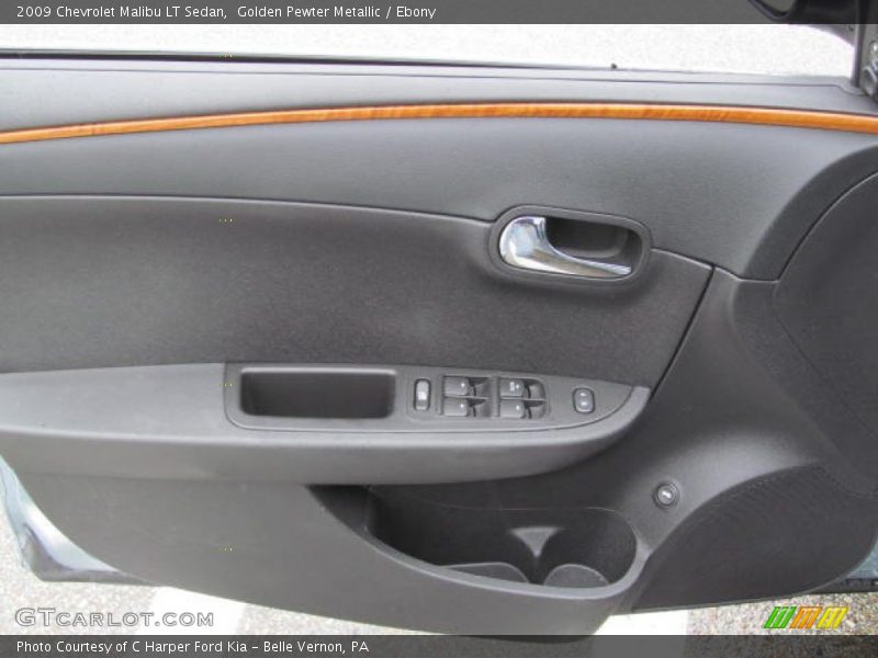 Golden Pewter Metallic / Ebony 2009 Chevrolet Malibu LT Sedan